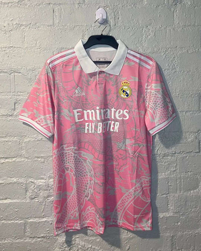 Real Madrid Pink Dragon Jersey