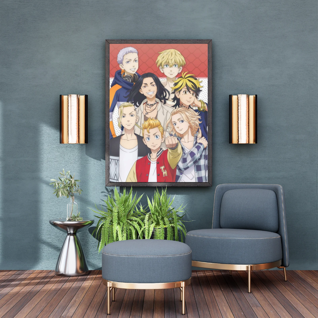 Tokyo Revengers Group Portrait Poster