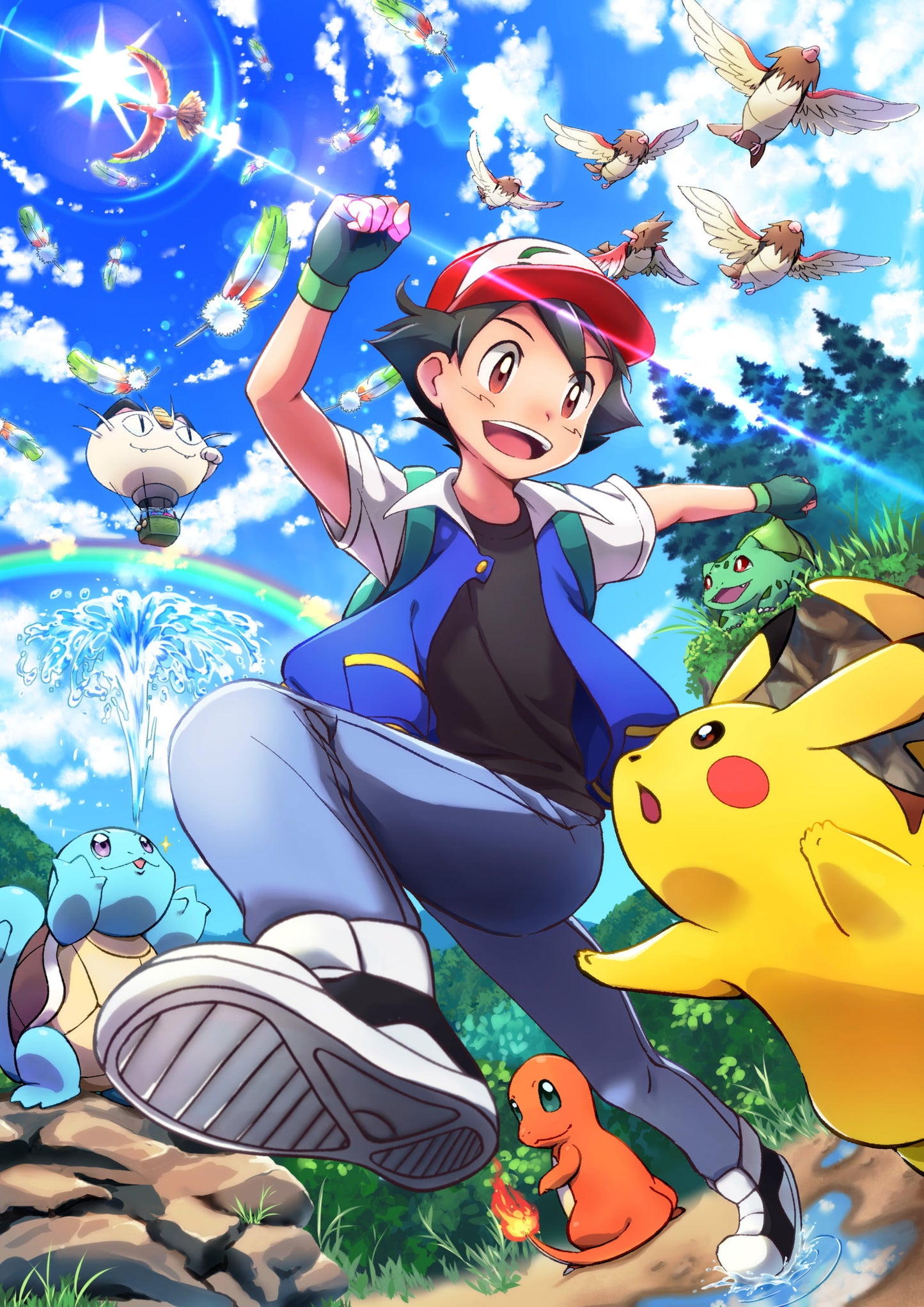 Pokémon Adventure Ash & Pikachu Poster