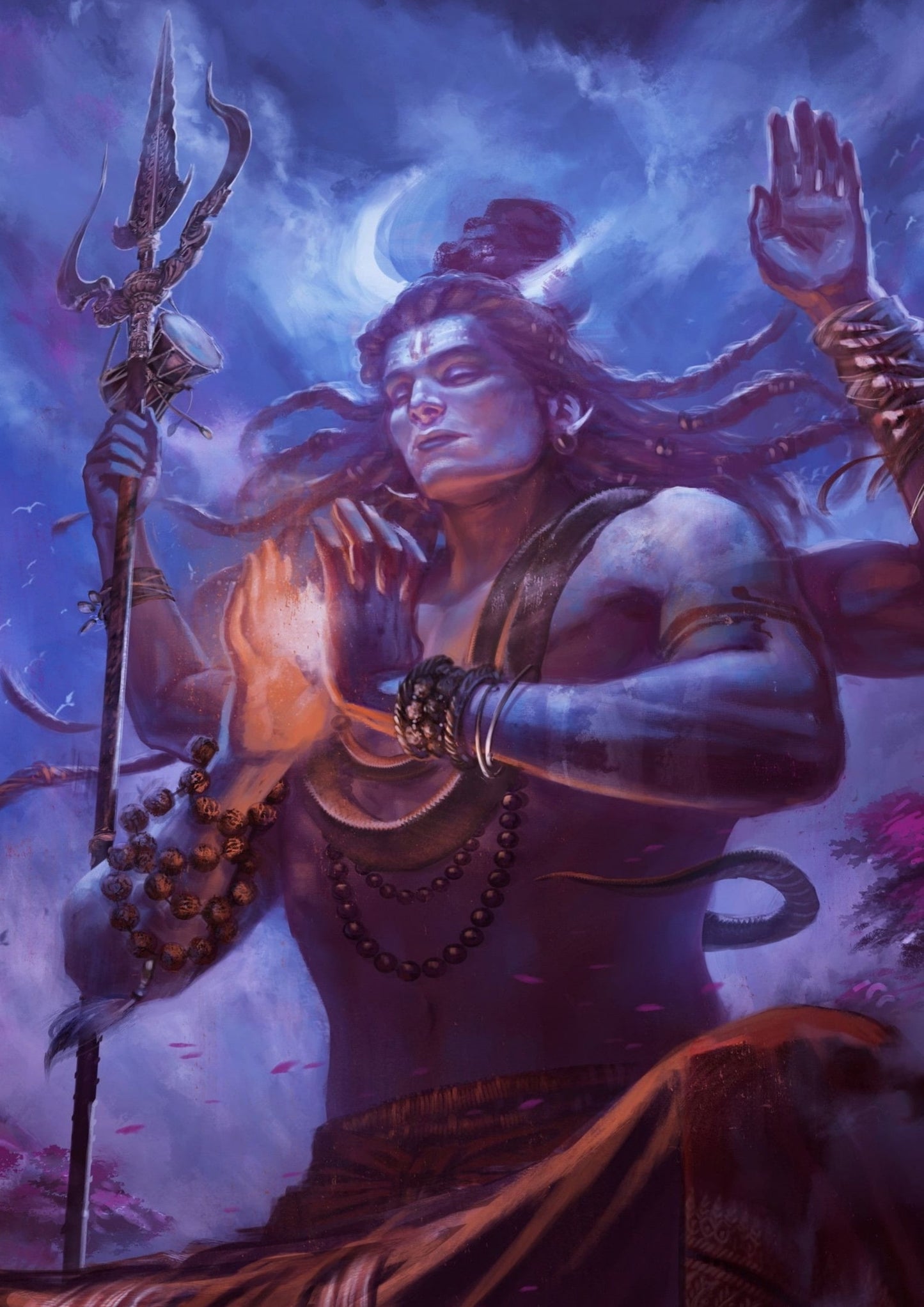 Lord Shiva Cosmic Dance Poster