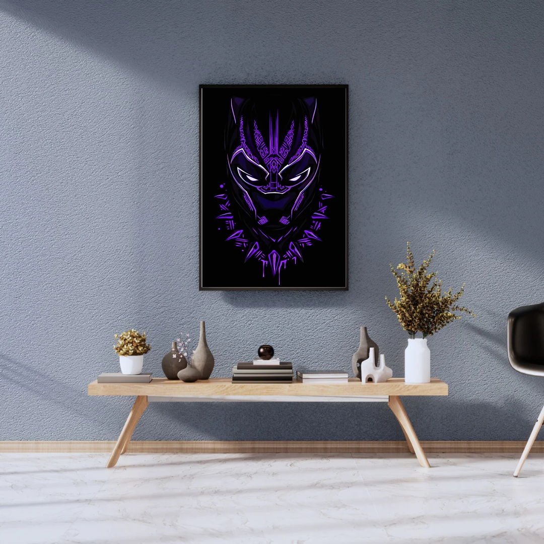Wakanda Glow: Panther Sigil