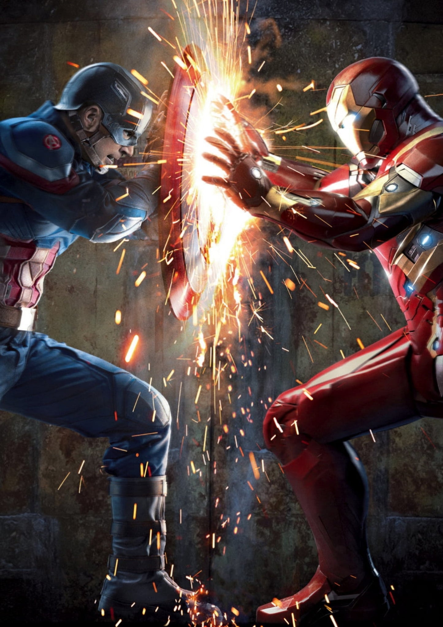Civil War Clash: Shield vs. Repulsor