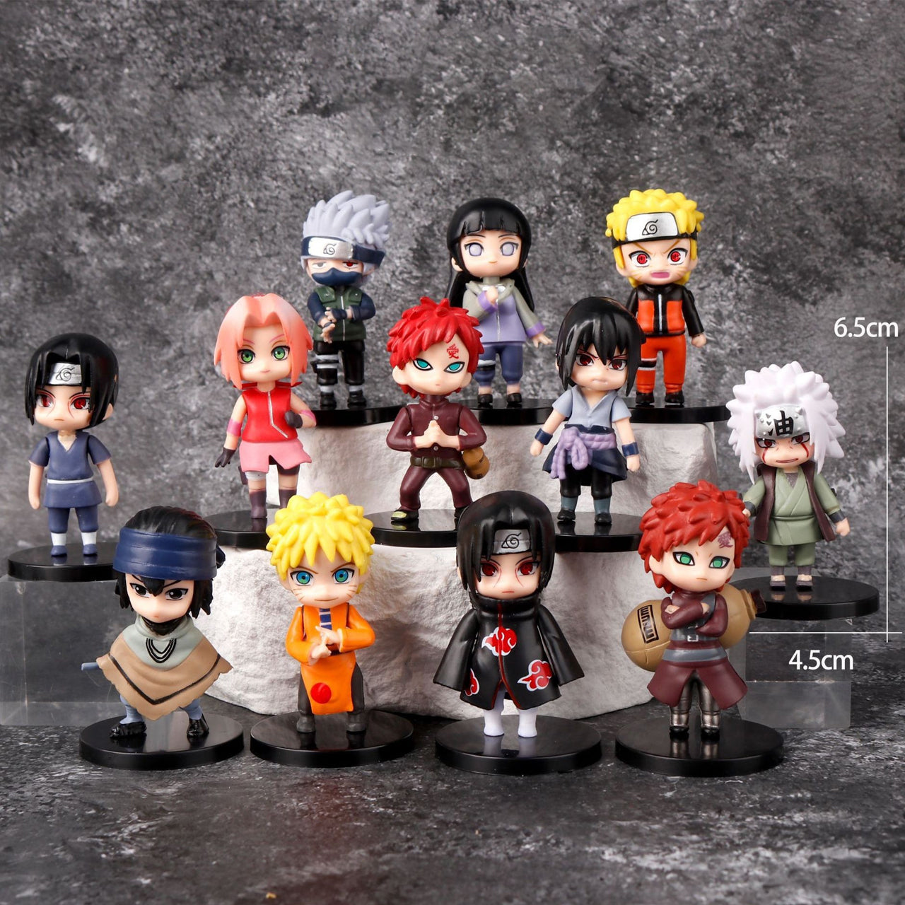 Premium Naruto Mini Figures Set 12 — Chibi Collection