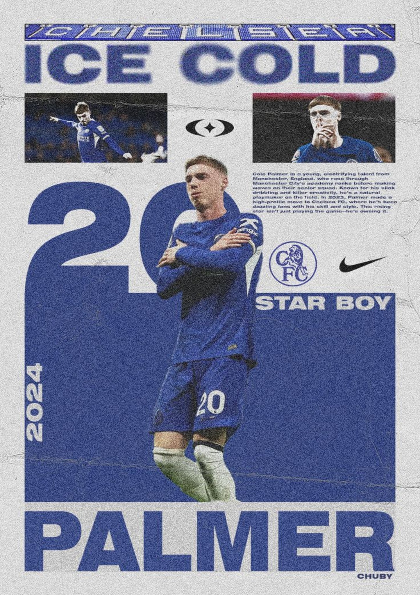 Cole Palmer Chelsea Poster