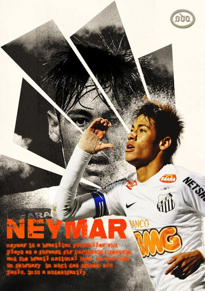 Neymar Santos Poster