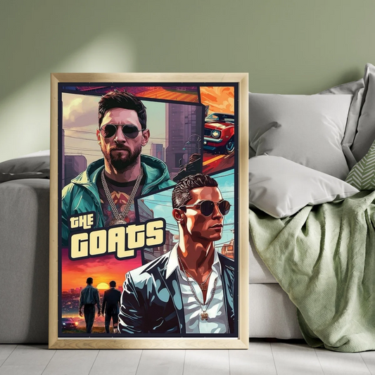 Messi x Ronaldo Poster