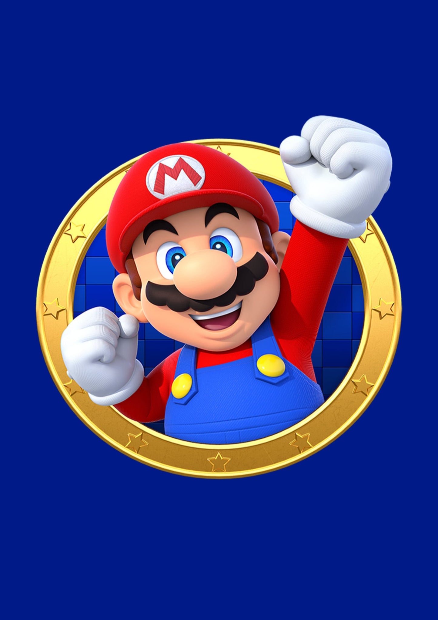 Super Mario Coin Frame Pose Poster