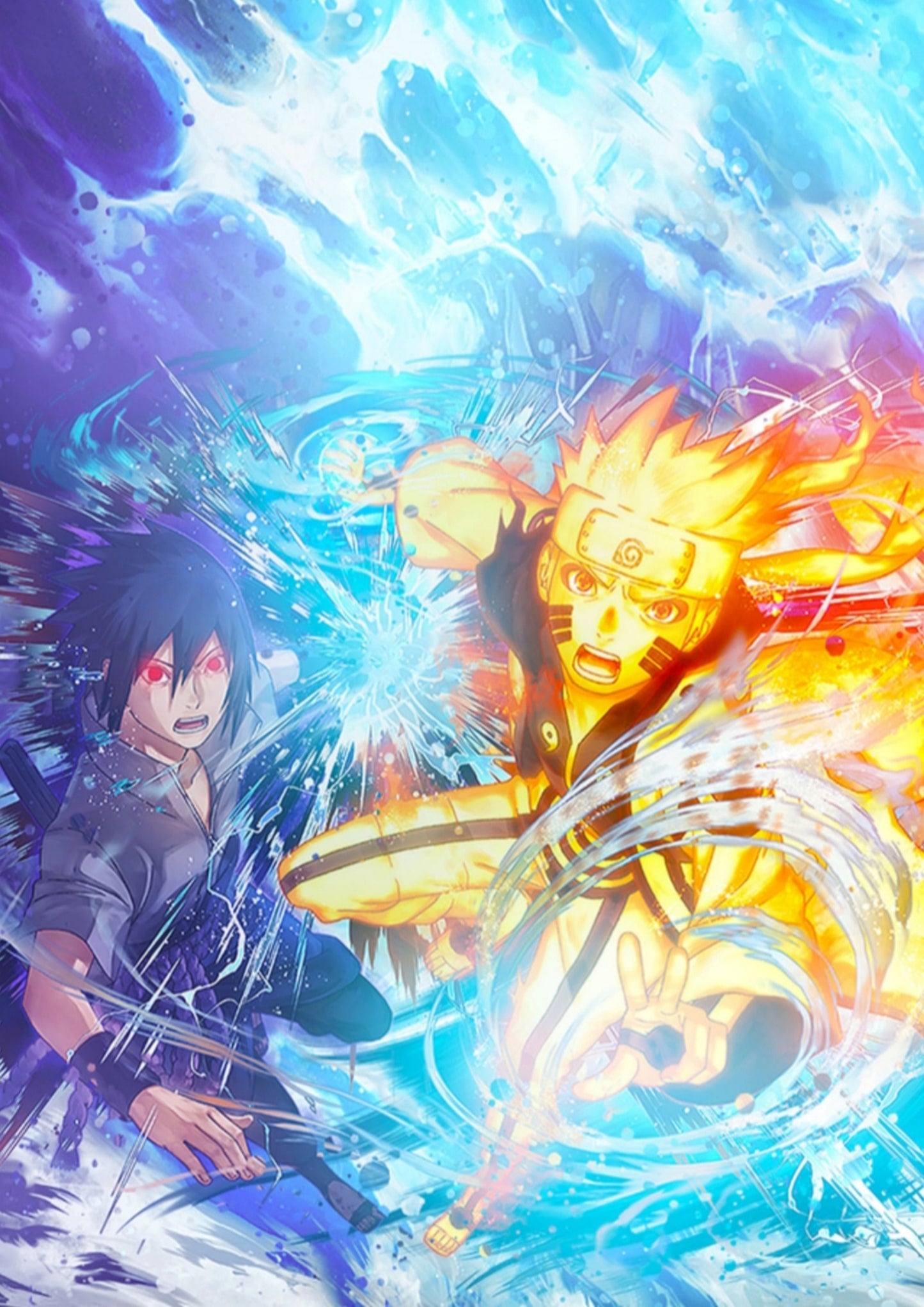 Naruto x Sasuke Element Clash