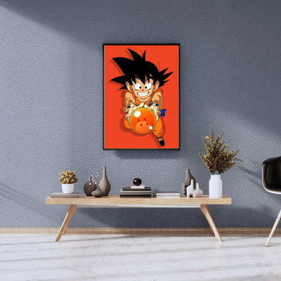 Dragon Ball Goku 4-Star Dragon Ball Poster (A4)