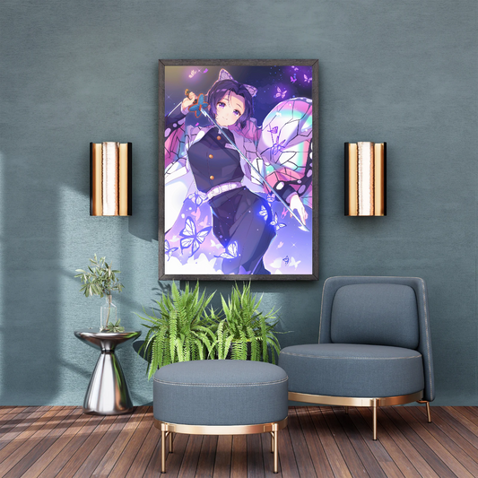 Demon Slayer Shinobu Butterfly Poster