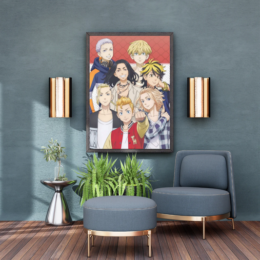 Tokyo Revengers Group Portrait Poster