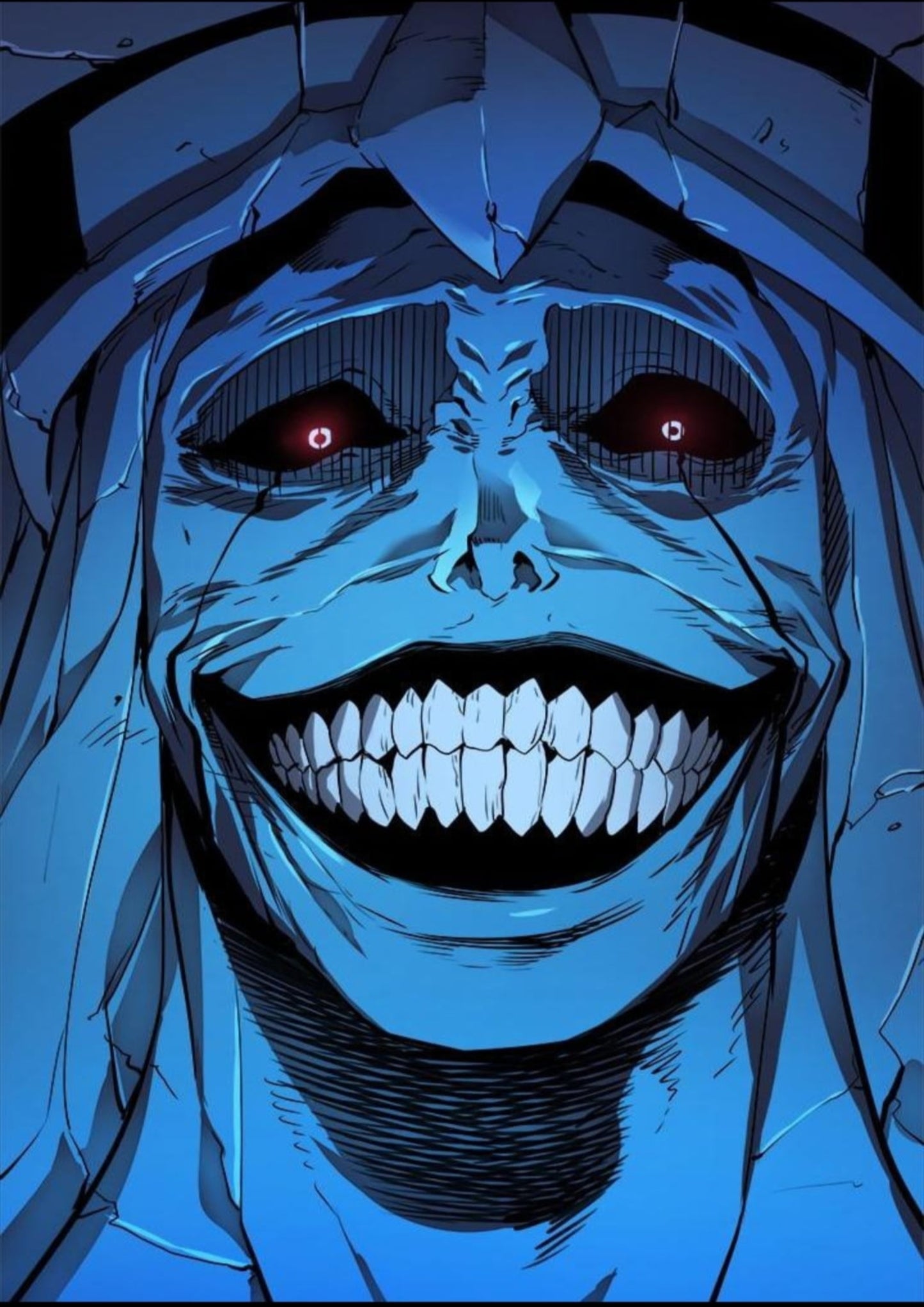 Solo Leveling Monarch of Plagues Grin Poster