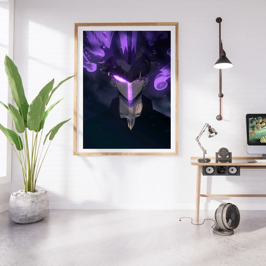 Solo Leveling Monarch of Plagues Grin Poster