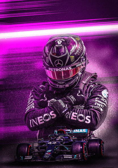 Purple Speed: F1 Night Charge