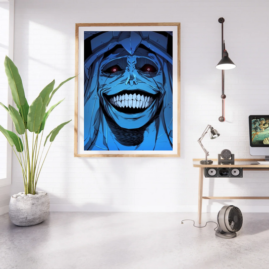 Solo Leveling Monarch of Plagues Grin Poster