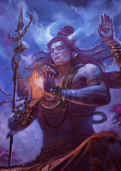 Lord Shiva Cosmic Dance Poster