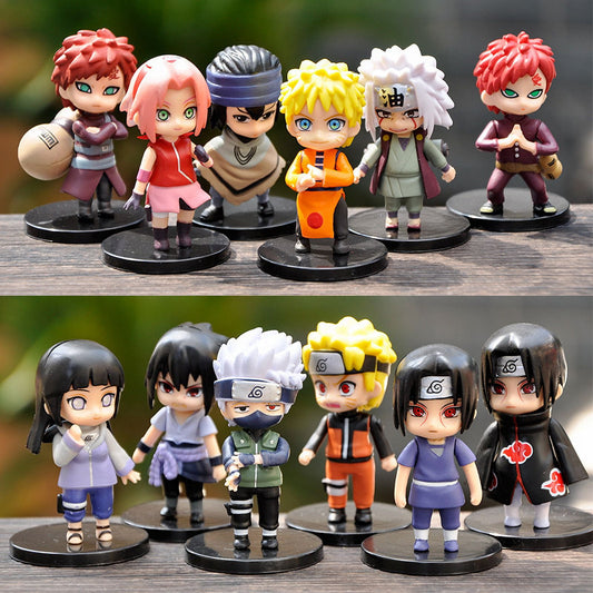 Premium Naruto Mini Figures Set 12 — Chibi Collection