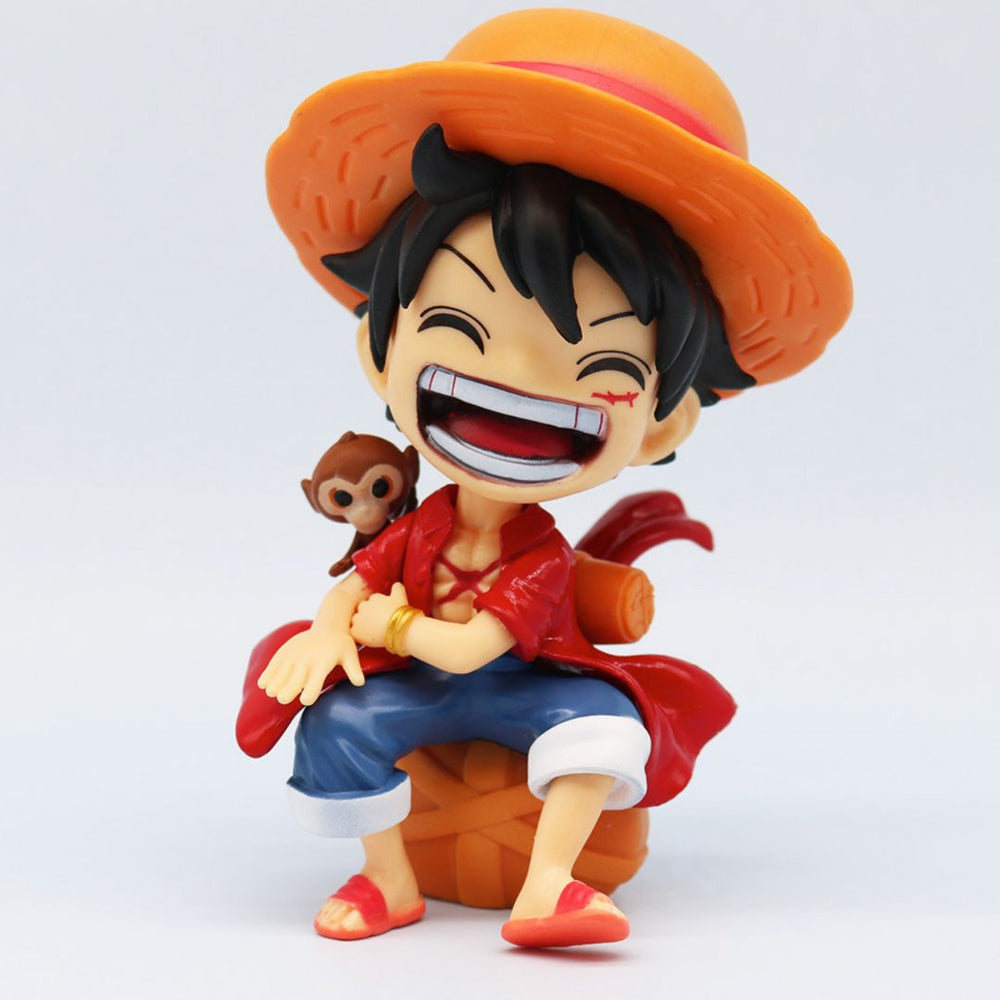 One Piece Chibi Laugh Collection – Luffy, Zoro & Sanji Mini Figures
