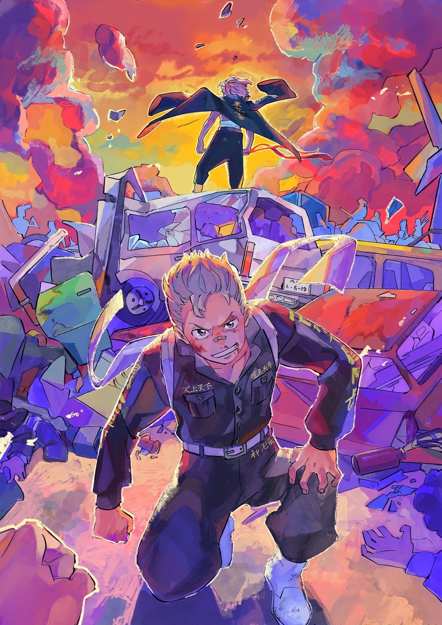 Tokyo Revengers Mikey Rising from Ruins Poster