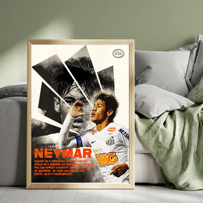 Neymar Santos Poster