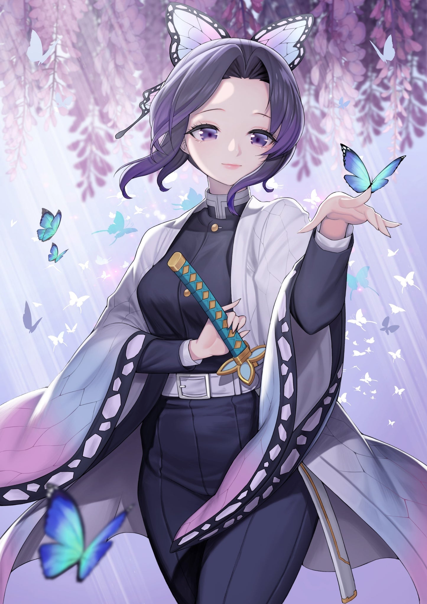 Demon Slayer Shinobu Butterfly Bloom Poster