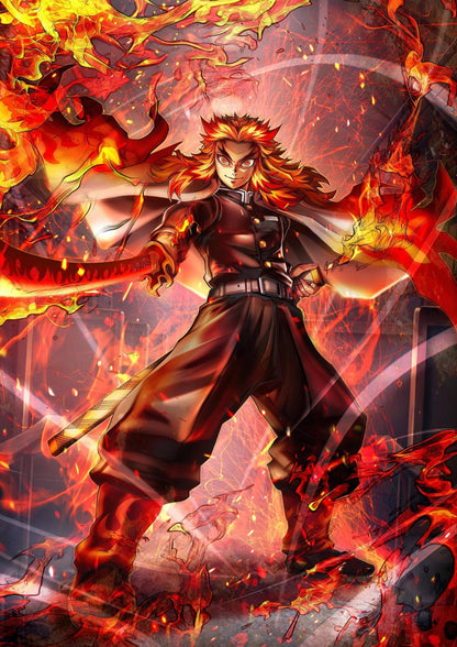 Kyojuro Rengoku Flame Hashira Inferno