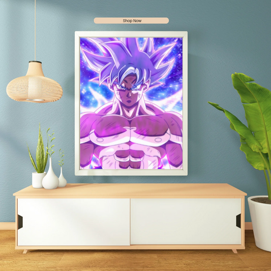 Ultra Surge: Goku Aura Poster