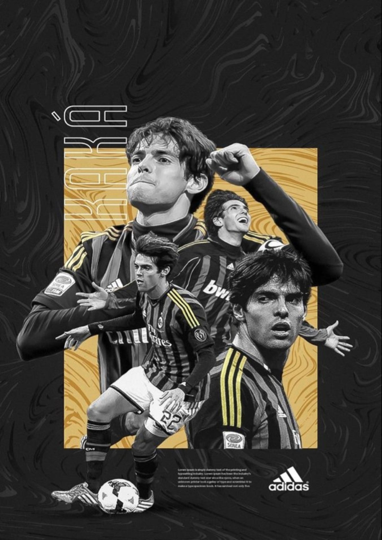 Kaká AC Milan Poster