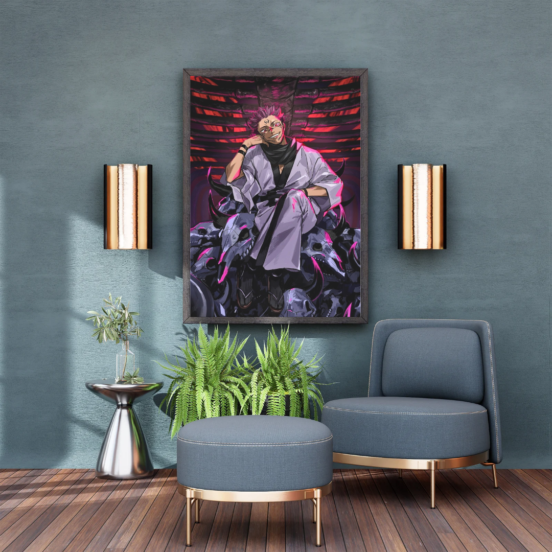 Sukuna Throne of Skulls Poster