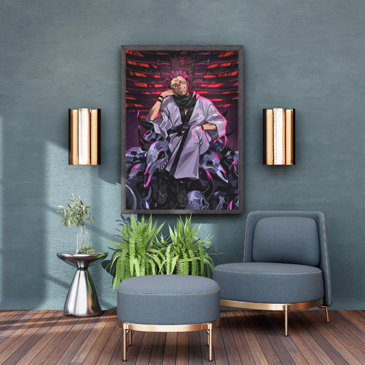 Sukuna Throne of Skulls Poster