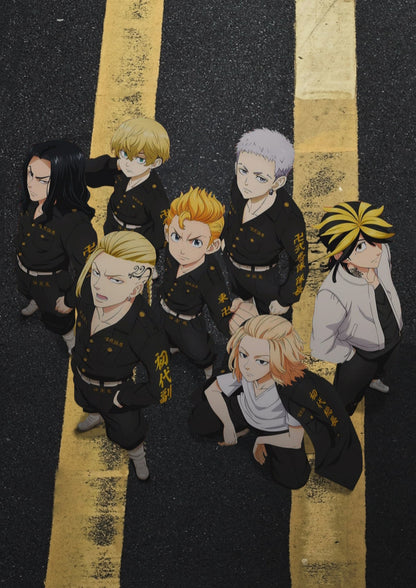 Tokyo Revengers Toman Crosswalk Poster