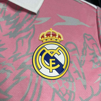 Real Madrid Pink Dragon Jersey