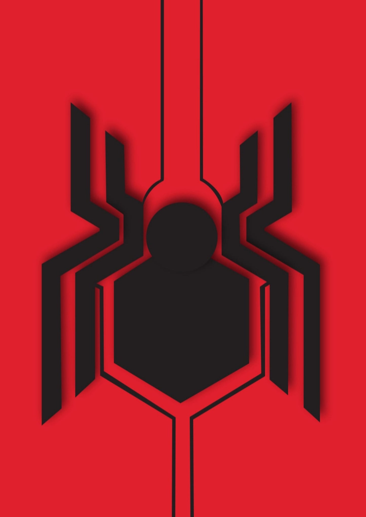 Spider-Sigil: Red Hex Emblem