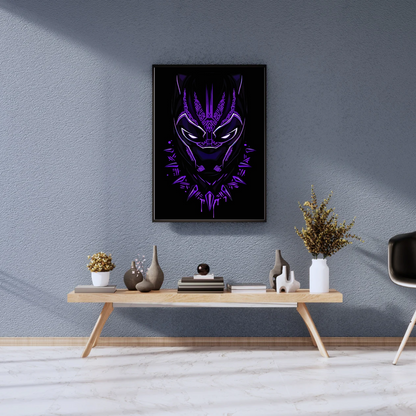 Wakanda Glow: Panther Sigil