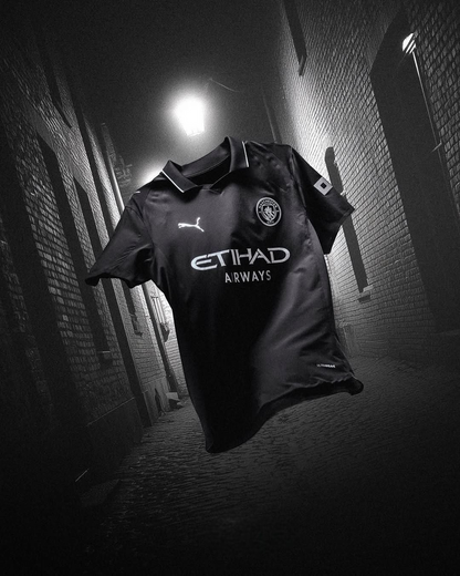 Manchester City 2025/26 Away Jersey – Midnight Edition