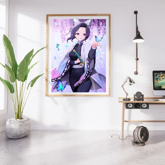 Demon Slayer Shinobu Butterfly Bloom Poster