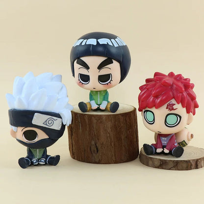 Chibi Naruto Sitting Figures — Super Cute 6-Pack