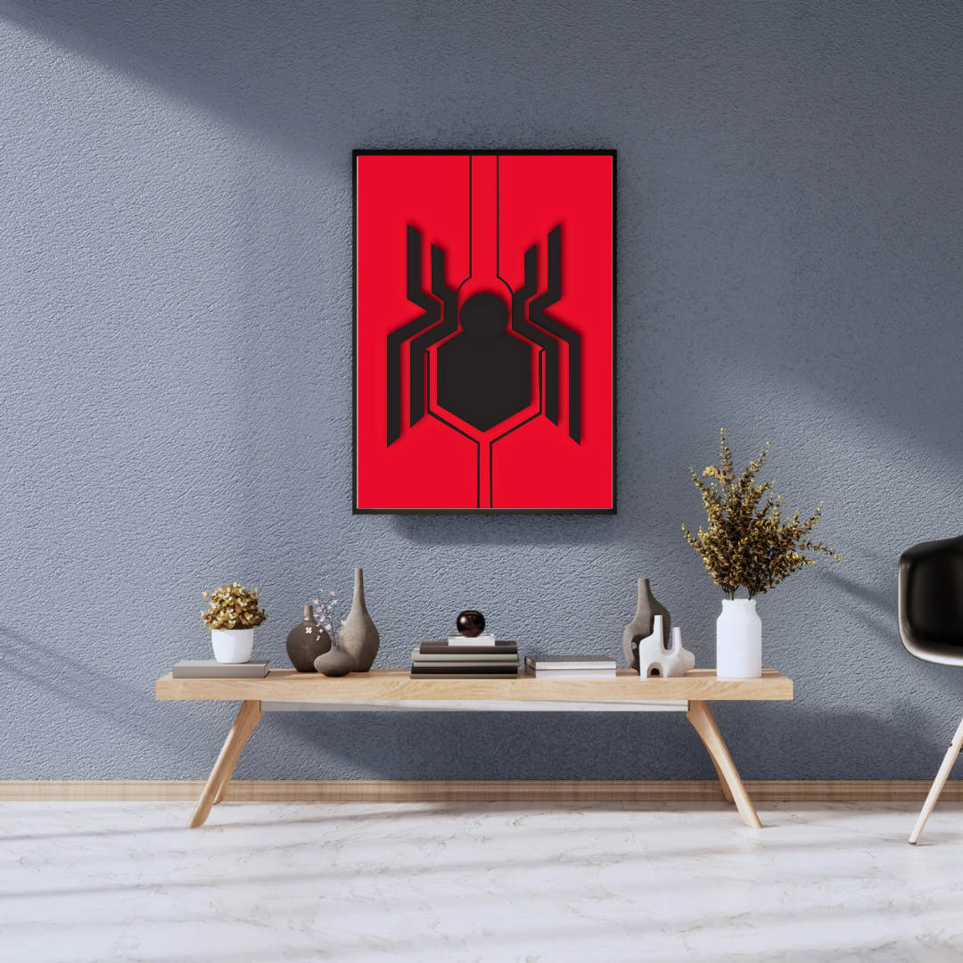 Spider-Sigil: Red Hex Emblem