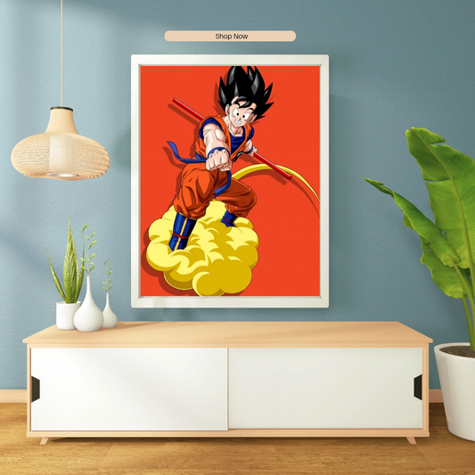 Nimbus Rider: Goku Wall Poster