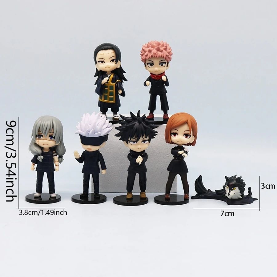 Jujutsu Kaisen Chibi Figure Set