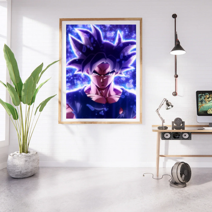 Limit Break: Ultra Aura Goku Poster