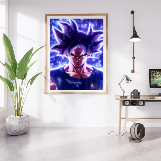 Limit Break: Ultra Aura Goku Poster