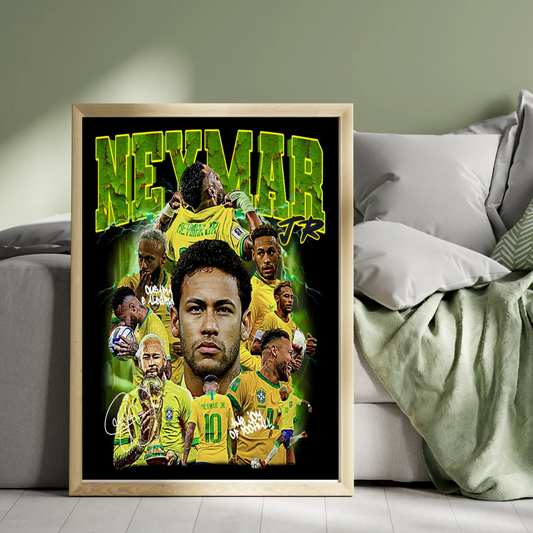 Neymar Jr Brazil Poster
