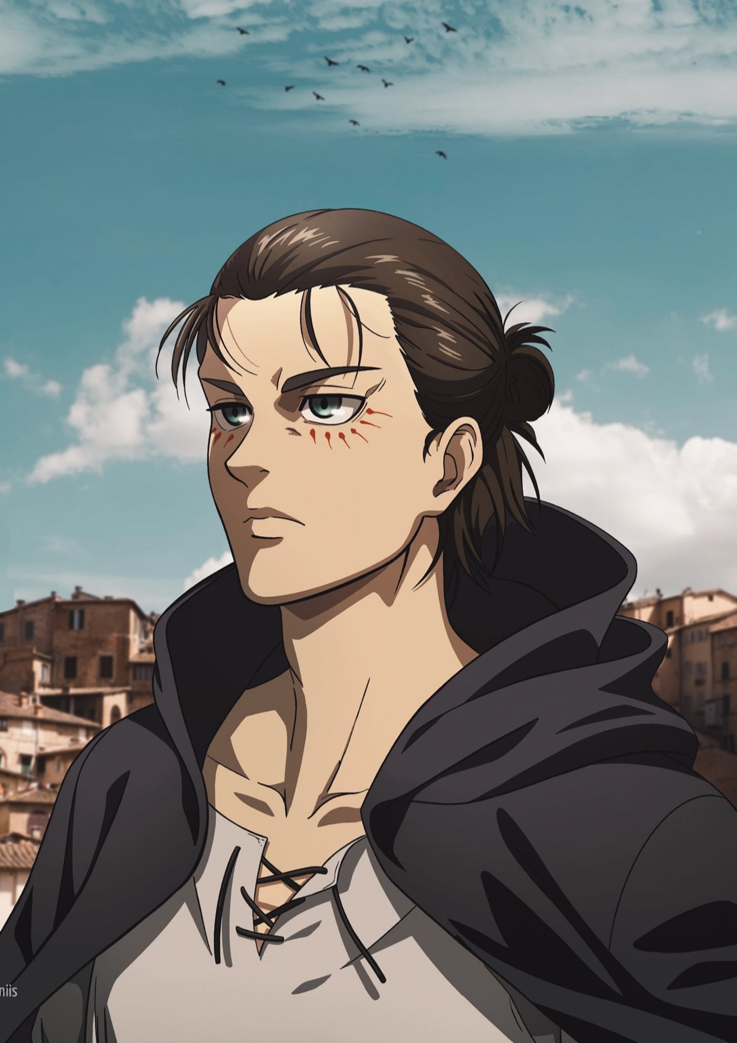 Eren at Dawn: The Scout’s Resolve