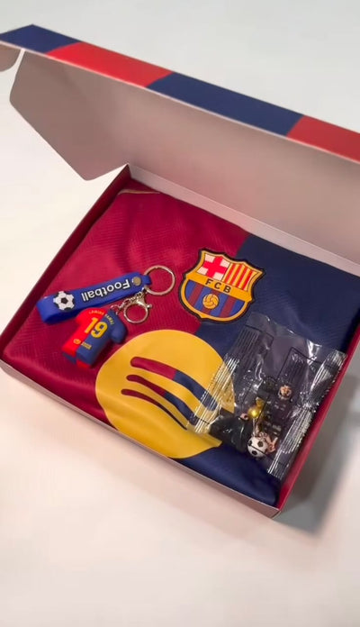 Premium FC Barcelona Gift Box – 2024/25 Home