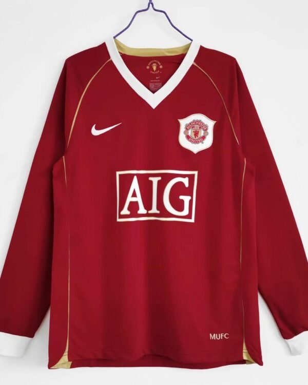 RETRO FULL SLEEVES MANCHESTER UNITED HOME 2006/07