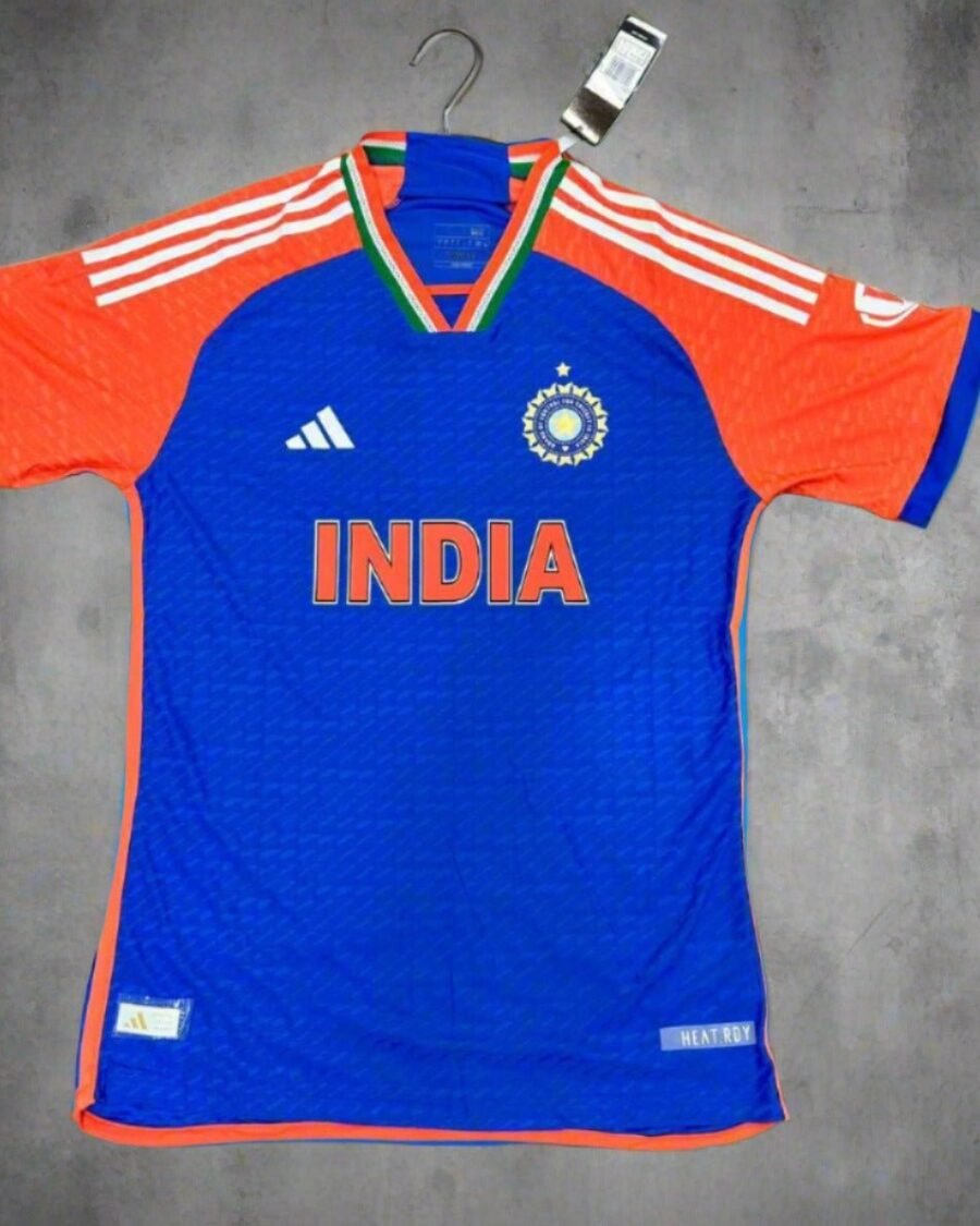 India T-20 Cricket World Cup 2024 Jersey PLAYER VERSION