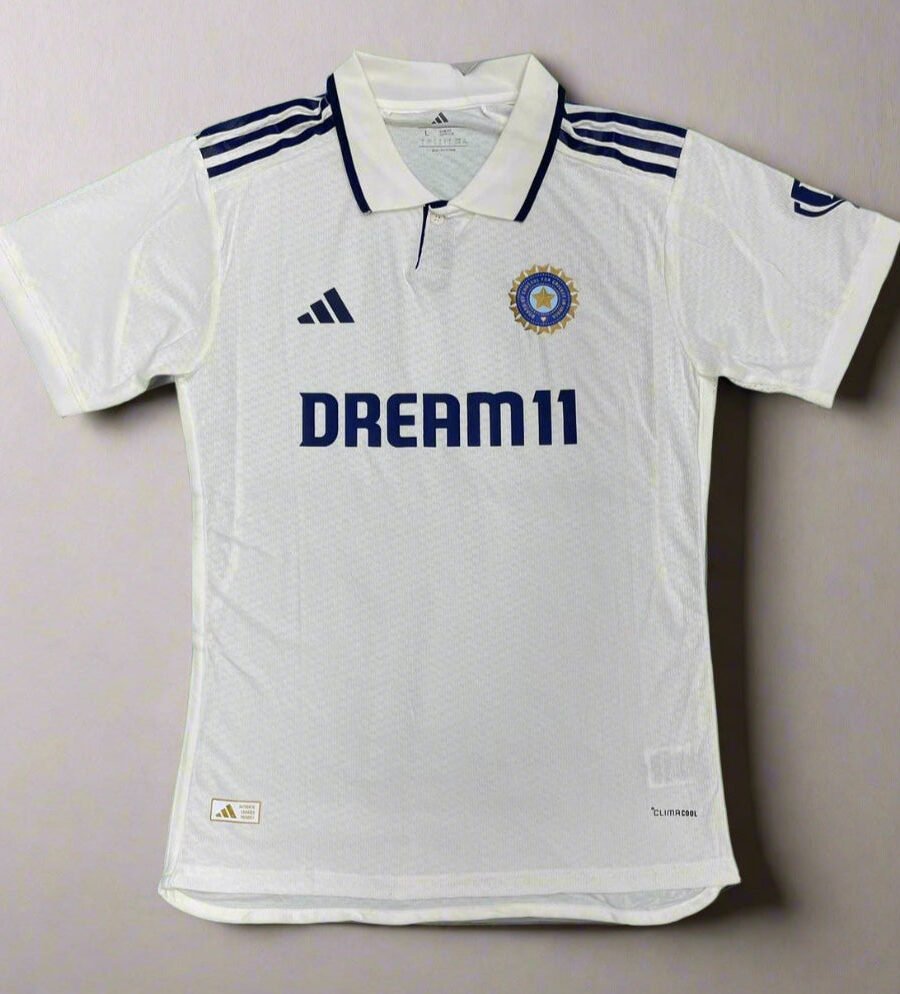 India Test Cricket Jersey 2025 PLAYER VERSION