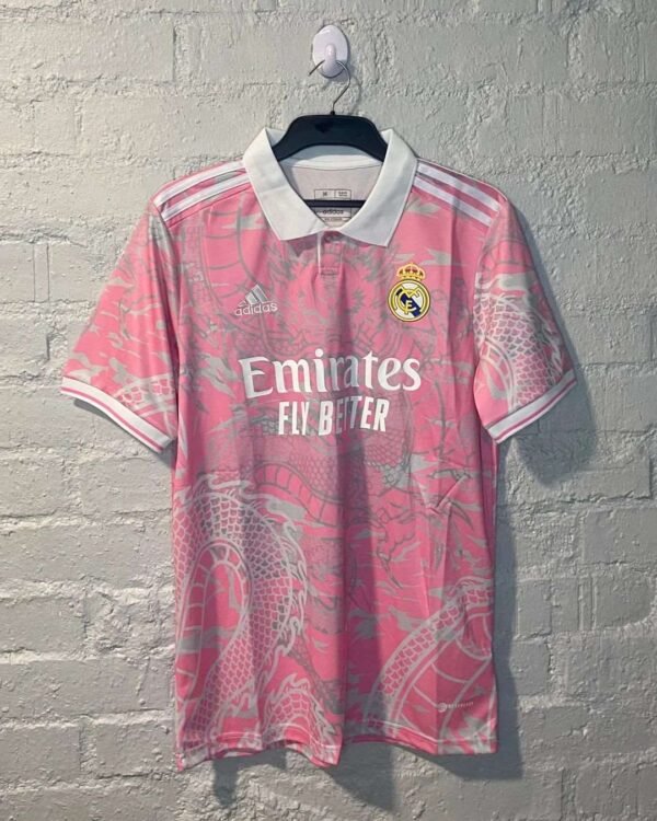 Real Madrid Pink Dragon Jersey