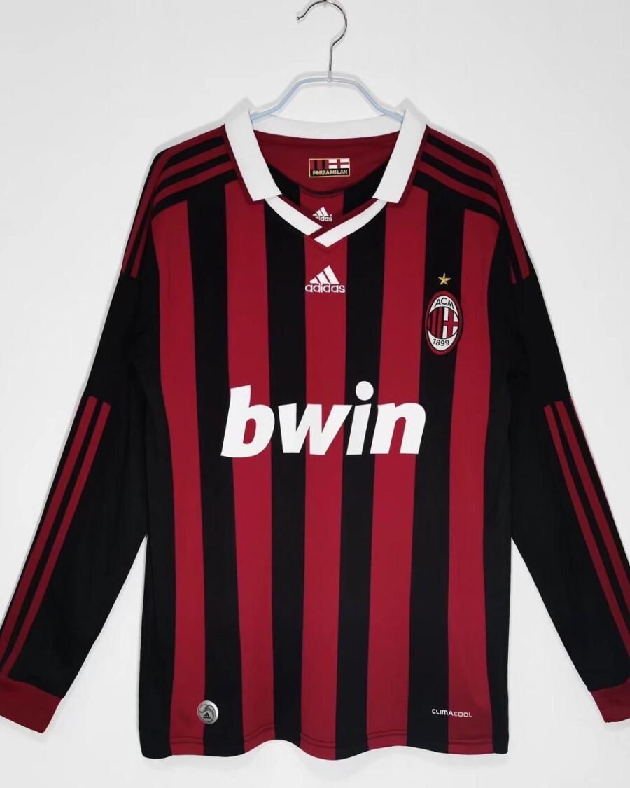 RETRO FULL SLEEVES AC MILAN HOME 2009/10